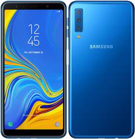Mobilní telefon Samsung A7 Dual SIM modrá barva
