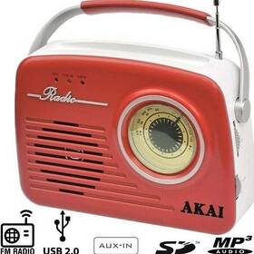 Radiopřijímač AKAI APR-11 červený

 obrázek produktu 1 z 1