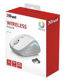 Myš Trust Yvi FX Wireless bílá barva
