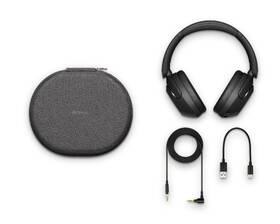 Sluchátka Sony WH-XB910N černá barva
