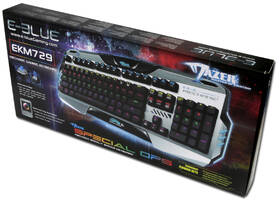 Klávesnice E-Blue Mazer Mechanical 729, US černá/stříbrná

 obrázek produktu 8 z 8
