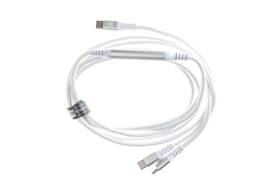 Kabel ERPOWER Intelligent Cable Extender USB-C/Dual USB-C 100W, 1,5m bílý

 obrázek produktu 1 z 3