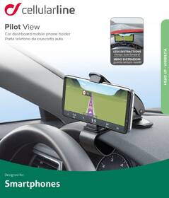 Držák na mobil CellularLine Pilot View černý

 obrázek produktu 6 z 6