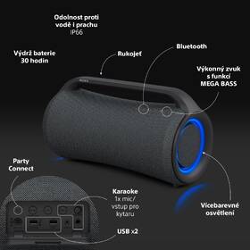 Party reproduktor Sony SRS-XG500 černý

 obrázek produktu 10 z 15