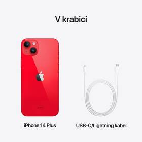 Mobilní telefon Apple iPhone 14 Plus 128GB (PRODUCT)RED 

 obrázek produktu 8 z 8