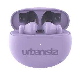 Sluchátka Urbanista Austin fialová barva
