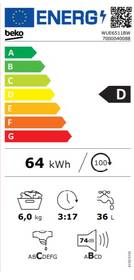 Pračka Beko WUE6511BW bílá

 obrázek produktu 1 z 6