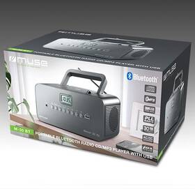Radiopřijímač s CD MUSE M-30BT šedý

 obrázek produktu 2 z 2