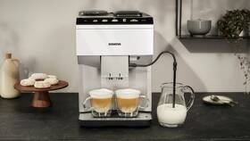 Automatický kávovar Siemens TP515R02 bílá barva
