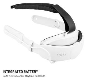 Popruh FIXED VR Power Headstrap - Meta Quest 3/3S, 6 000 mAh bílý

 obrázek produktu 3 z 7