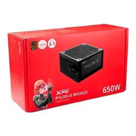 Zdroj ADATA XPG PYLON II 650W černý

 obrázek produktu 5 z 5