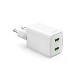 Nabíječka do sítě Hama 2x USB-C PD/QC, 40 W bílá

 obrázek produktu 1 z 7