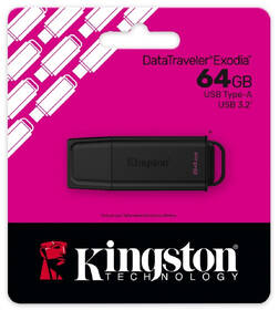 USB Flash Kingston DataTraveler Exodia Gen2 64GB černý

 obrázek produktu 4 z 5