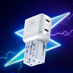 Nabíječka do sítě 3mk InCharge® Globe 45W bílý

 obrázek produktu 7 z 9
