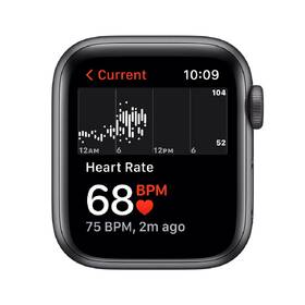 Chytré hodinky Apple GPS, 40mm pouzdro z vesmírně šedého hliníku - temně inkoustový sportovní řemínek 

 obrázek produktu 3 z 5