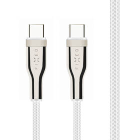 Kabel FIXED USB-C/USB-C s podporou PD, 100W, 2m bílý

 obrázek produktu 2 z 7