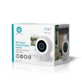 IP kamera Nedis SmartLife WIFICO14CWT, vnitřní, s reflektorem bílá

 obrázek produktu 15 z 16