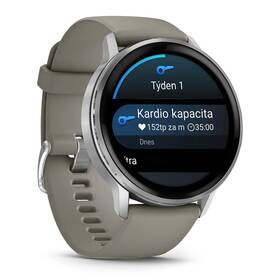 Chytré hodinky Garmin Venu 4 - 45 mm stříbrné/šedé

 obrázek produktu 5 z 9