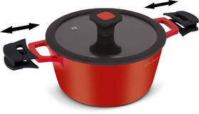 Kastrol s poklicí Lamart LT1170 černý/červený

 obrázek produktu 2 z 6