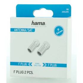 Anténní konektor Hama F-vidlice 6,5 mm (2 ks) 

 obrázek produktu 2 z 2