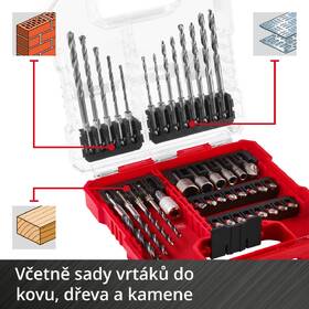 Sada vrtáků Einhell L-CASE (40 ks) 49109053 

 obrázek produktu 6 z 14
