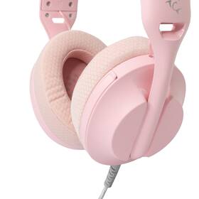 Headset White Shark PARROT pro PC, PS4/PS5, Mac růžový

 obrázek produktu 4 z 9