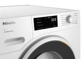 Set výrobků Miele WWD 380 WCS + TWD 640 WP bílá barva
