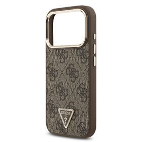 Kryt na mobil Guess 4G Strass Triangle Logo Gold Frame MagSafe na Apple iPhone 18 Pro hnědý

 obrázek produktu 3 z 6