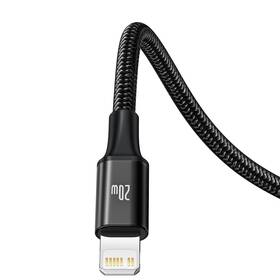 Kabel Baseus Rapid Series 3v1 USB-C (Micro USB/Lightning/USB-C) PD 20W 1,5m černý

 obrázek produktu 2 z 10