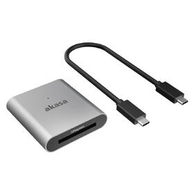 Čtečka paměťových karet AKASA CFexpress, USB 3.2 Type-C 

 obrázek produktu 2 z 3