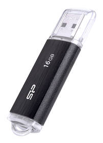 USB Flash Silicon Power Ultima U02 16 GB černá barva
