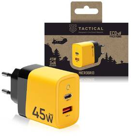 Nabíječka do sítě Tactical Microgrid GaN 45 W žlutá

 obrázek produktu 3 z 4