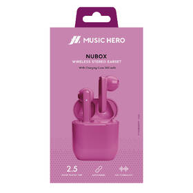 Sluchátka SBS Music Hero TWS NUBOX růžová

 obrázek produktu 1 z 2