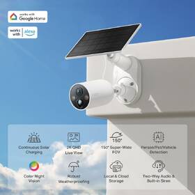 IP kamera TP-Link Tapo C425 Kit bílá barva

