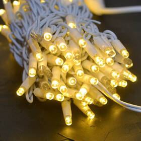 Vánoční osvětlení ColorWay venkovní, 100 LED, 220V AC, 10m, teplá bílá 

 obrázek produktu 4 z 19