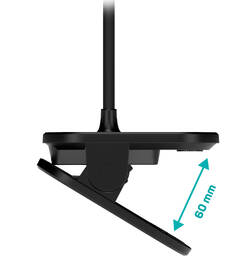 Stolní LED lampička Connect IT Clip 2 černá

 obrázek produktu 2 z 5