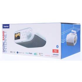 Internetový radiopřijímač s DAB+ Hama DIR400 bílý

 obrázek produktu 3 z 3