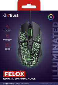 Myš Trust GXT 113 Felox RGB černá

 obrázek produktu 5 z 13