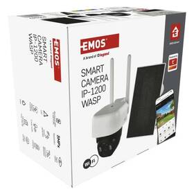 IP kamera EMOS GOSMART venkovní, Wi-Fi IP-1200 WASP 5MPX bílá

 obrázek produktu 13 z 18