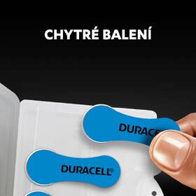 Baterie do naslouchadel Duracell Hearing Aid 675, PR44, 1.45V, blistr 6ks 

 obrázek produktu 2 z 6