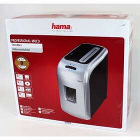 Skartovač Hama Professional M8CD, 8 listů, 16 l 

 obrázek produktu 7 z 7