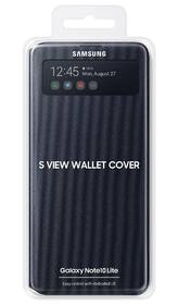 Pouzdro na mobil flipové Samsung S View Wallet Cover na Note10 Lite černé

 obrázek produktu 4 z 4