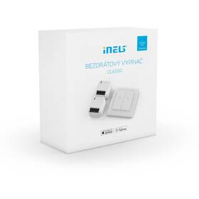 Vypínač INELS Classic, bezdrátový bílý

 obrázek produktu 4 z 4