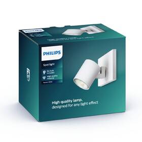 Bodové svítidlo Philips Runner Single, 1xGU10 bílé

 obrázek produktu 2 z 2