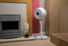 Ventilátor stojanový Meaco Fan 1056P bílá barva
