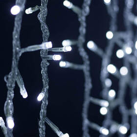 Vánoční osvětlení ColorWay vnitřní, 300 LED, 3× 3m, 220–240V AC, studená bílá 

 obrázek produktu 7 z 18