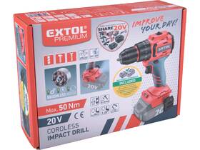 Vrtací šroubovák Extol Premium 8891808 (s baterií) 

 obrázek produktu 10 z 10