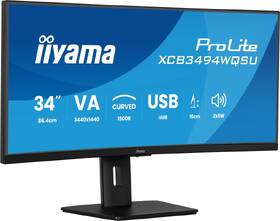 Monitor IIYAMA ProLite XCB3494WQSU-B1 černý

 obrázek produktu 4 z 10