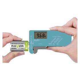 Tester akumulátoru EMOS AA, AAA, C, D, 9V, knoflíkových 

 obrázek produktu 6 z 8