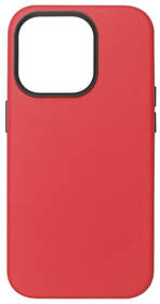 Kryt na mobil RhinoTech MAGcase Eco s podporou MagSafe na Apple iPhone 14 červená barva
